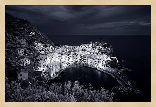 Vernazzo Under Moonlight