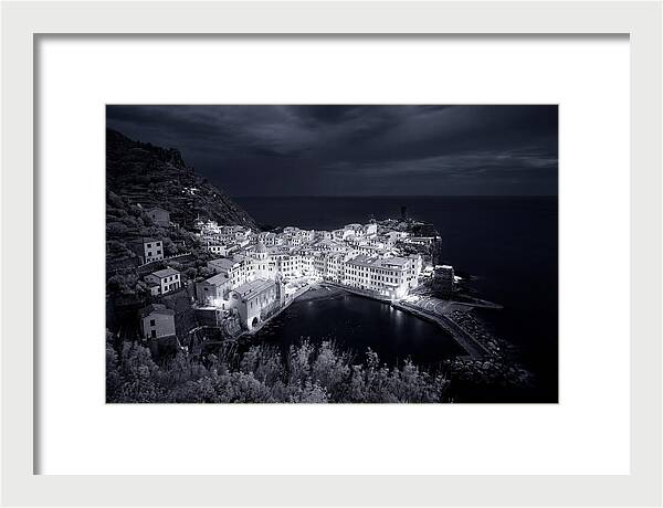 Vernazzo Under Moonlight