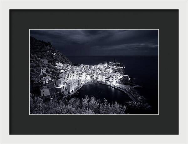 Vernazzo Under Moonlight