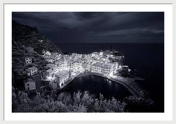 Vernazzo Under Moonlight