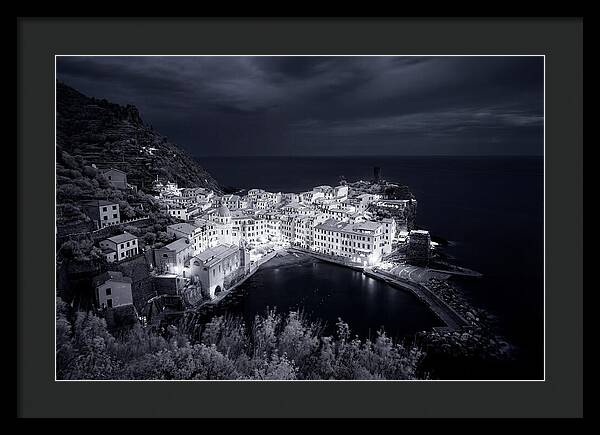 Vernazzo Under Moonlight