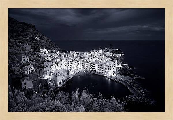Vernazzo Under Moonlight
