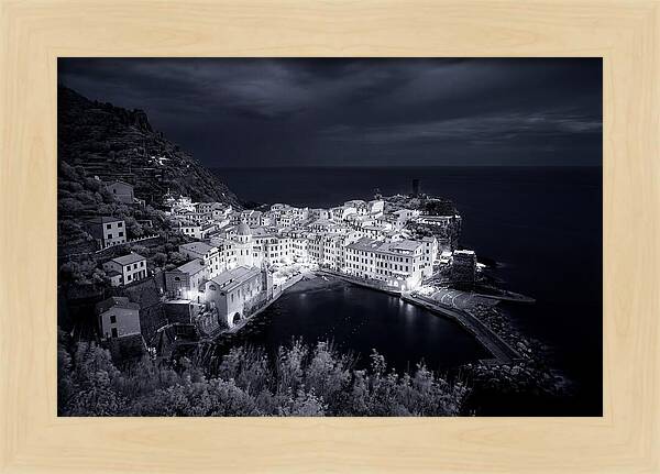 Vernazzo Under Moonlight
