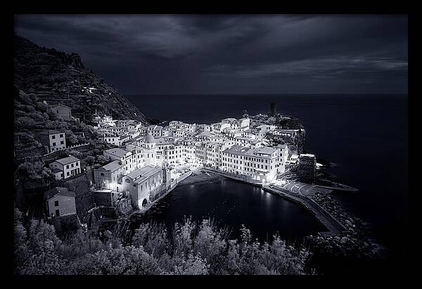 Vernazzo Under Moonlight