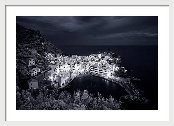 Vernazzo Under Moonlight