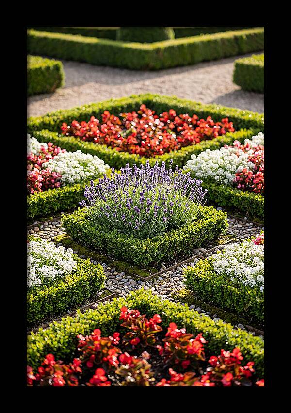 Versailles Formal Garden Serenity