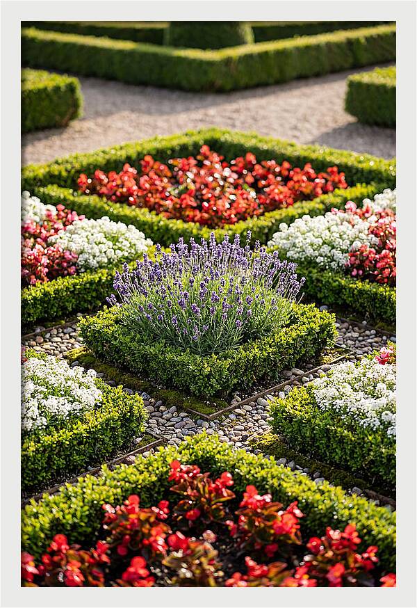 Versailles Formal Garden Serenity