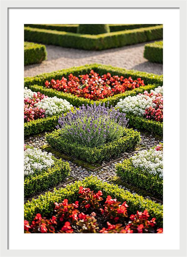 Versailles Formal Garden Serenity