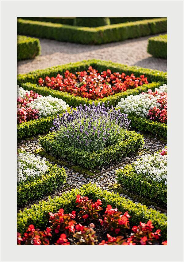 Versailles Formal Garden Serenity