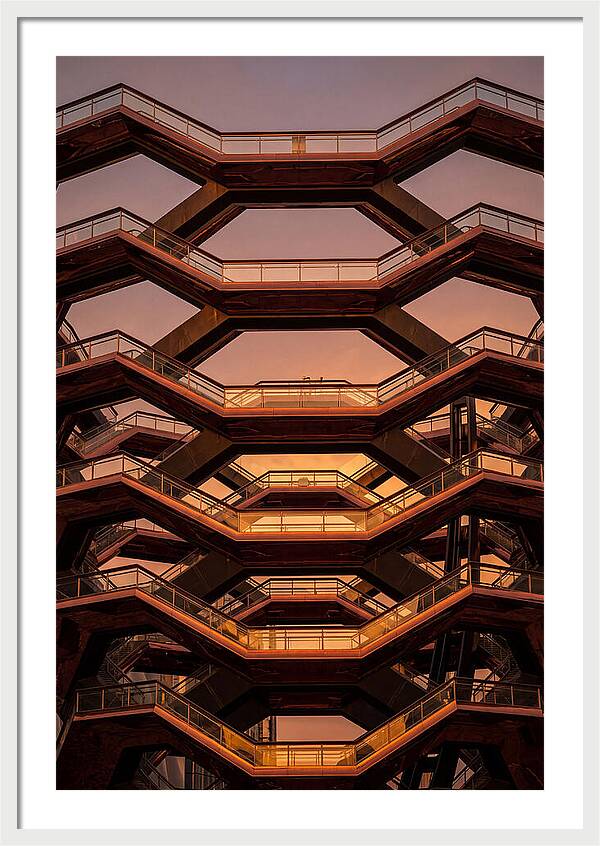 Vessel Structure At Dusk
