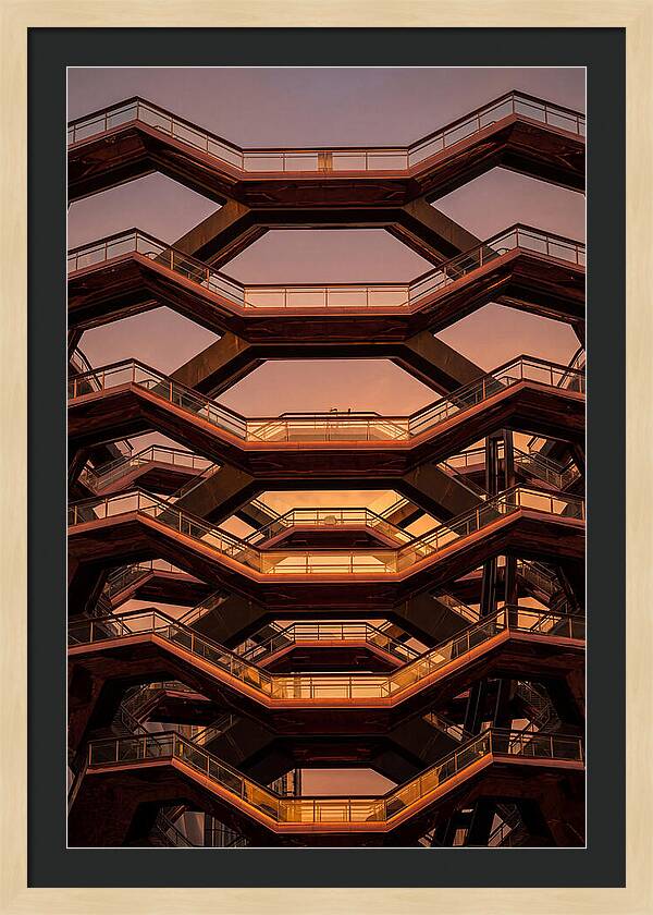 Vessel Structure At Dusk