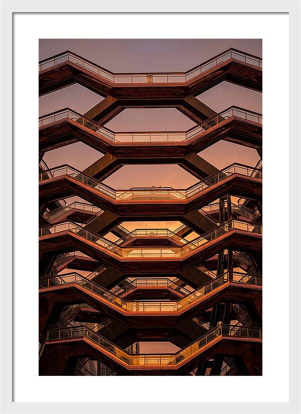 Vessel Structure At Dusk