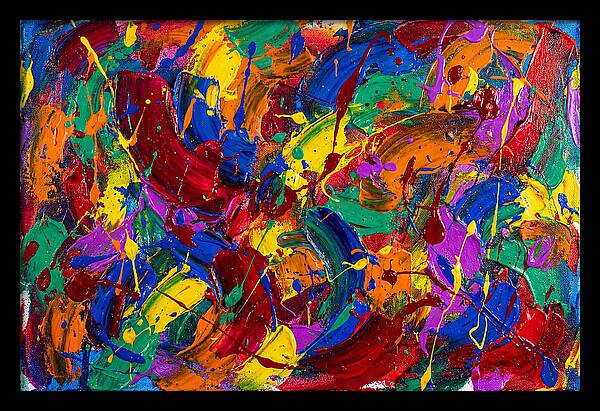 Vibrant Abstract Expressionism
