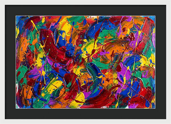 Vibrant Abstract Expressionism