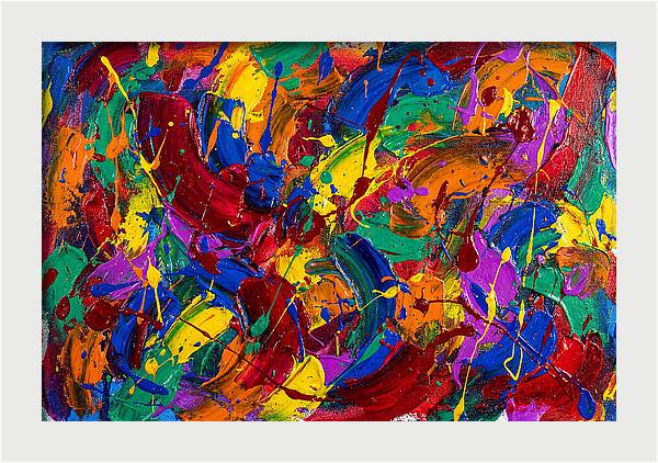 Vibrant Abstract Expressionism