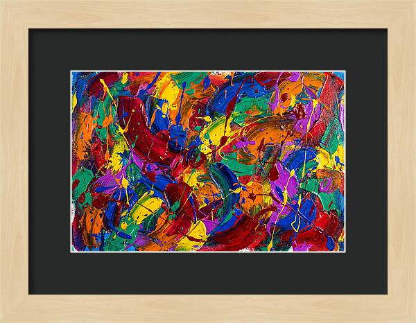Vibrant Abstract Expressionism