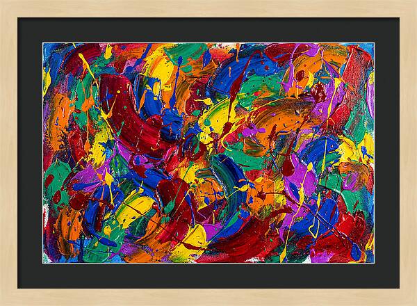 Vibrant Abstract Expressionism