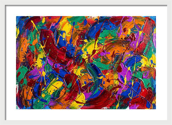 Vibrant Abstract Expressionism
