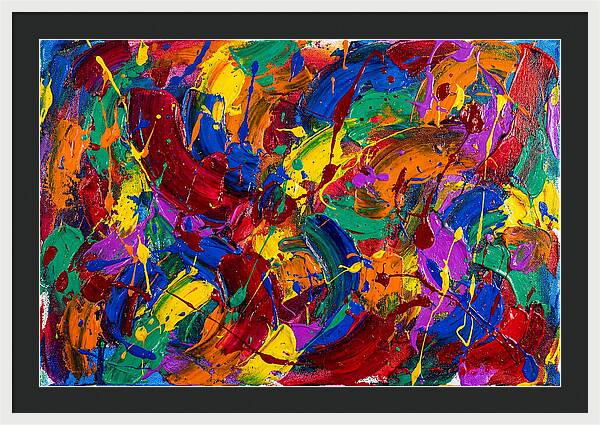 Vibrant Abstract Expressionism
