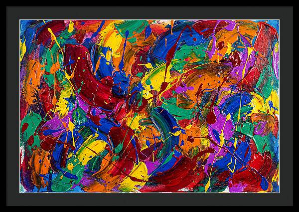 Vibrant Abstract Expressionism