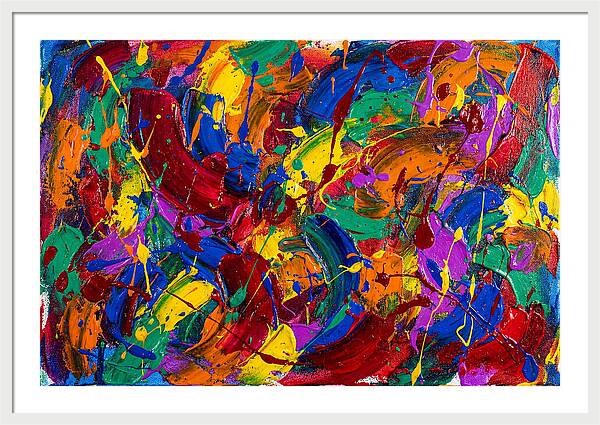 Vibrant Abstract Expressionism