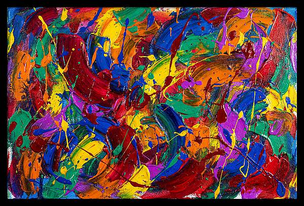 Vibrant Abstract Expressionism