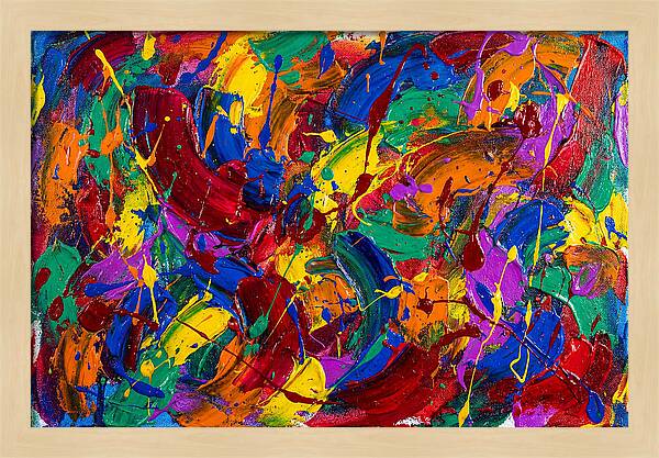 Vibrant Abstract Expressionism