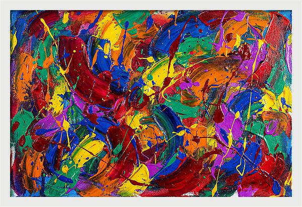 Vibrant Abstract Expressionism