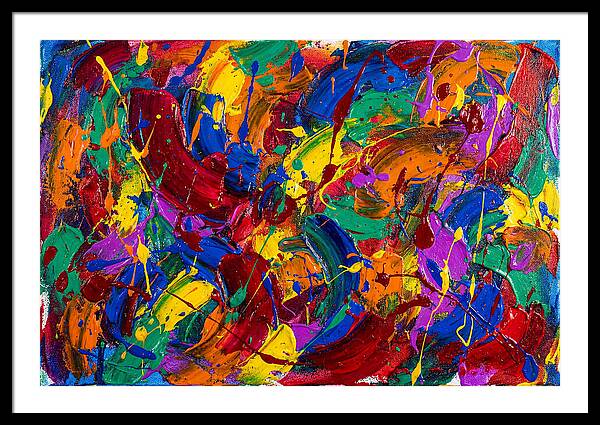 Vibrant Abstract Expressionism