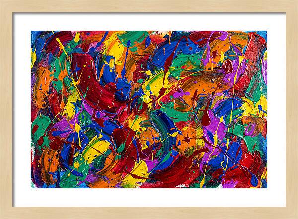Vibrant Abstract Expressionism