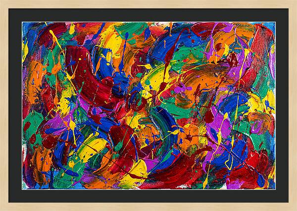 Vibrant Abstract Expressionism
