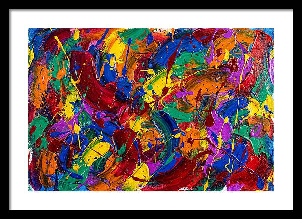 Vibrant Abstract Expressionism