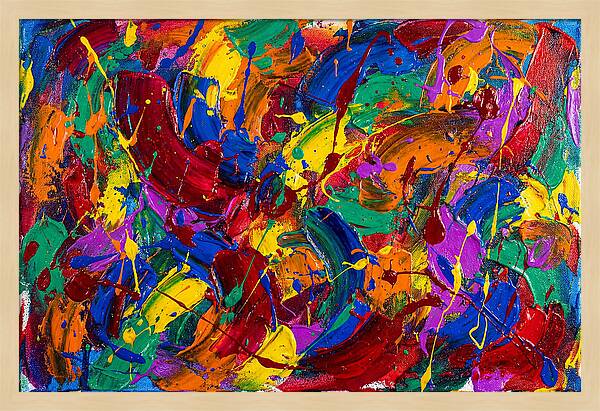 Vibrant Abstract Expressionism
