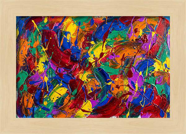 Vibrant Abstract Expressionism
