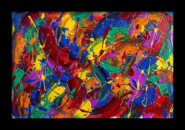 Vibrant Abstract Expressionism