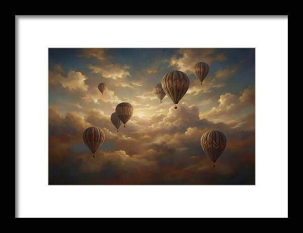 Vibrant Balloons In The Sky
