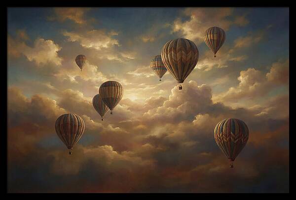 Vibrant Balloons In The Sky