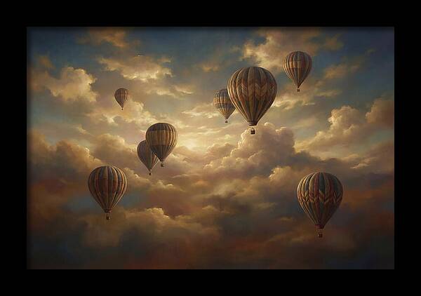 Vibrant Balloons In The Sky
