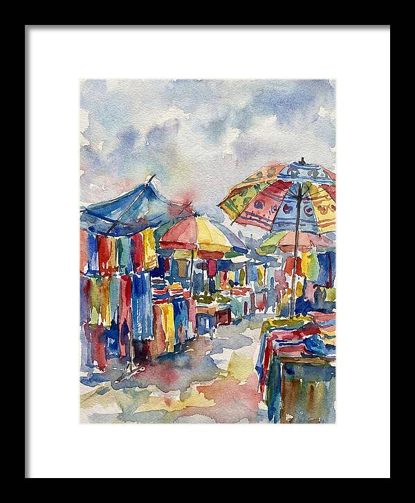 Vibrant Bazaar Atmosphere