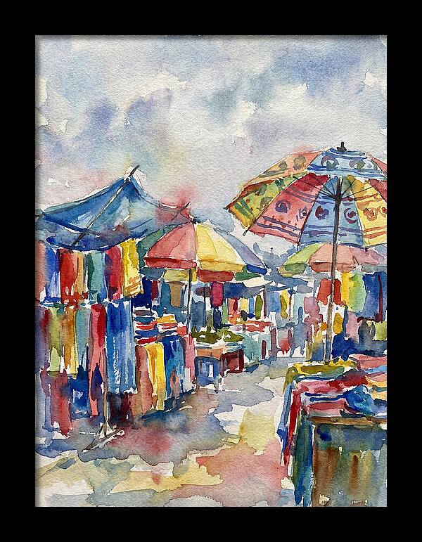 Vibrant Bazaar Atmosphere