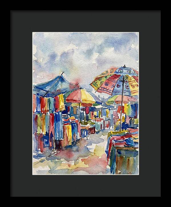 Vibrant Bazaar Atmosphere