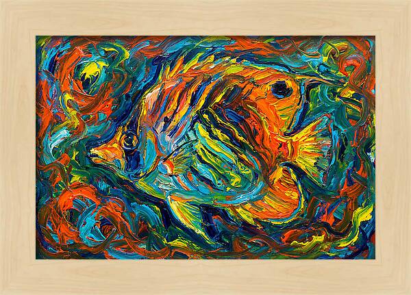 Vibrant Butterflyfish Dance