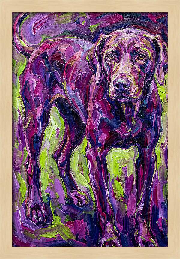 Vibrant Canine Presence