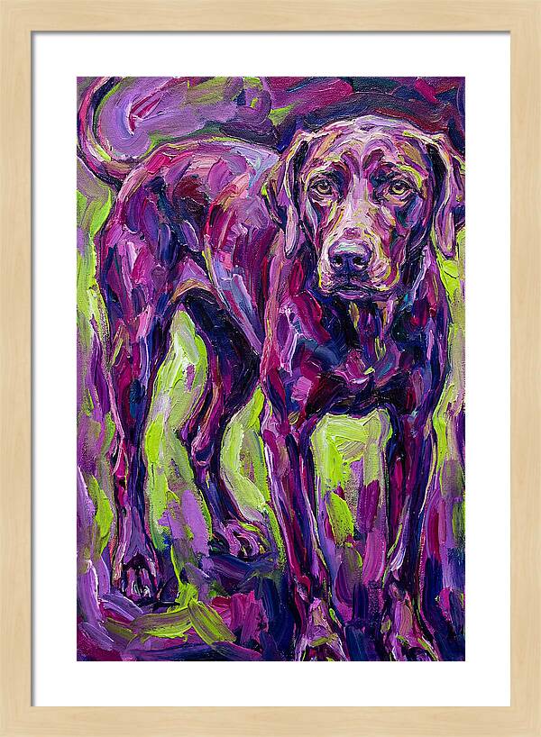 Vibrant Canine Presence