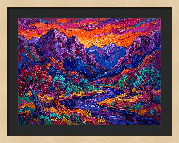 Vibrant Chinese Landscape