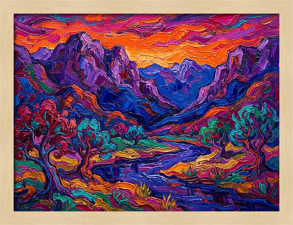 Vibrant Chinese Landscape