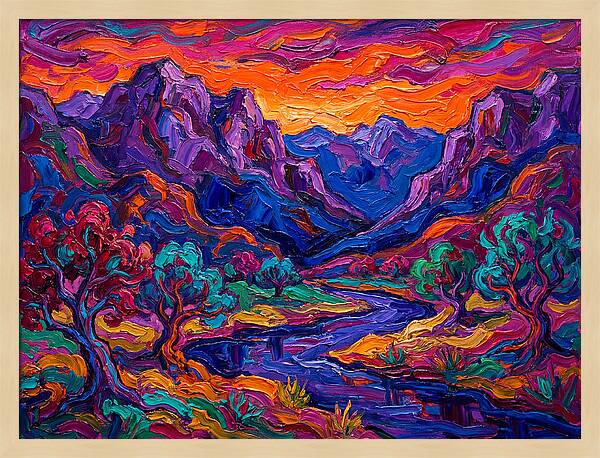Vibrant Chinese Landscape