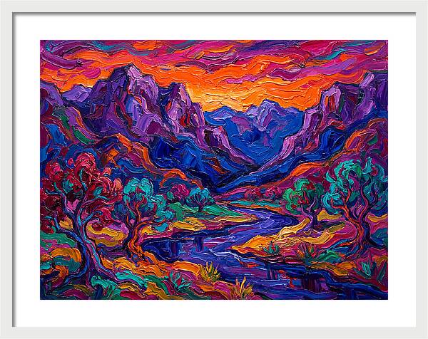 Vibrant Chinese Landscape