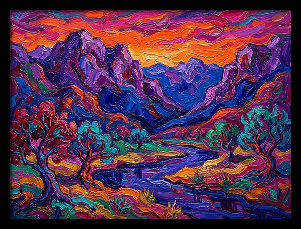 Vibrant Chinese Landscape