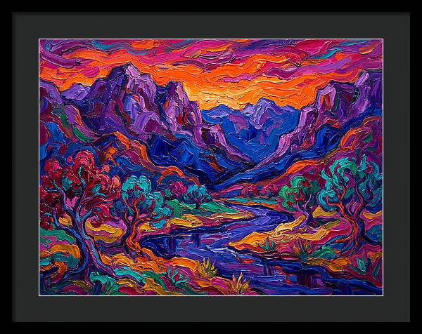 Vibrant Chinese Landscape
